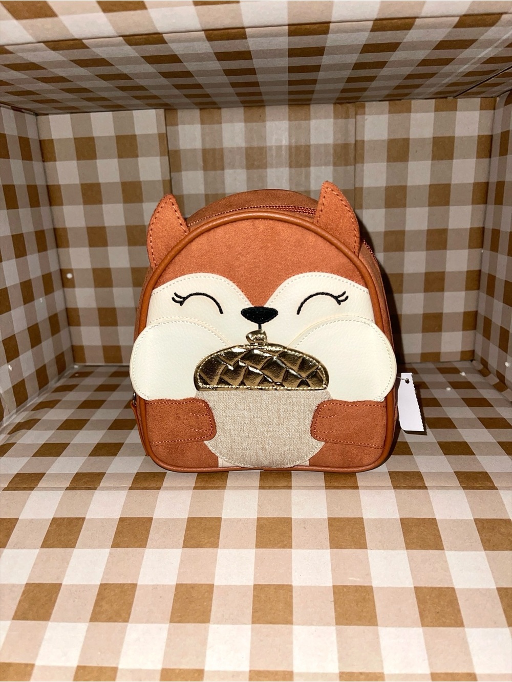 BATH & BODY WORKS SQUIRREL COSMETICS BAG